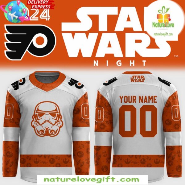 Philadelphia Flyers Star Wars Night 2025 Hockey Jersey
