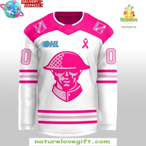 Pink In The Rink 2025 Kitchener Rangers Hockey Jersey