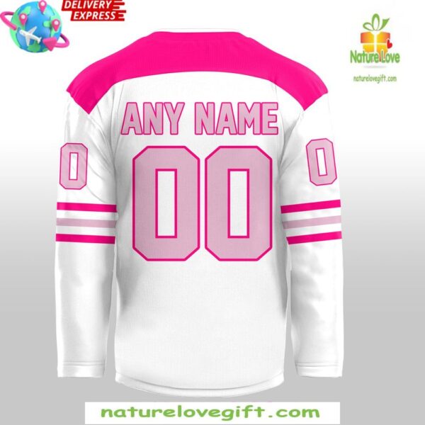 Pink In The Rink 2025 Kitchener Rangers Hockey Jersey