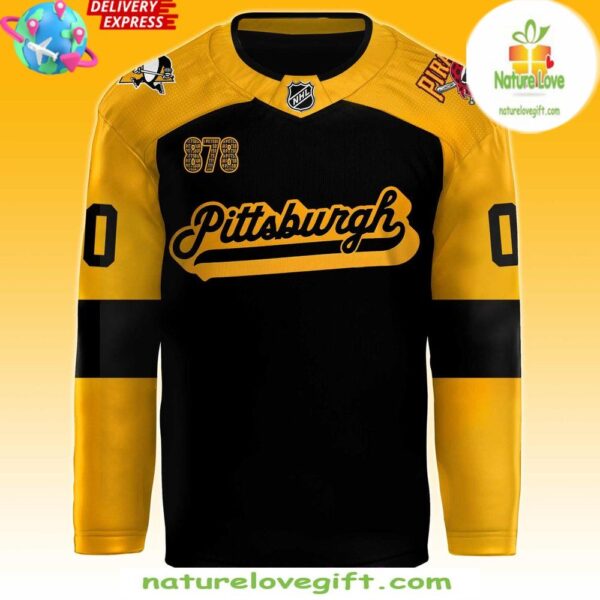 Pittsburgh Penguins 2025 Pirates Night Hockey Jersey