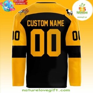 Pittsburgh Penguins Pirates Night 2025 Hockey Jersey