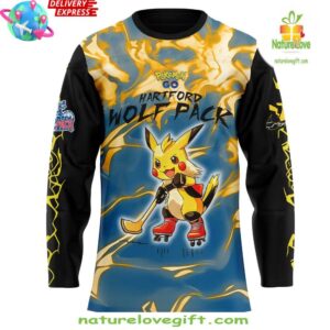 Hartford Wolf Pack Pokemon GO Special Hockey Jersey