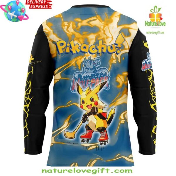 Pokémon GO Hartford Wolf Pack Hockey Jersey Special Edition