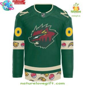 Minnesota Wild x Pokemon Special Hockey Jersey
