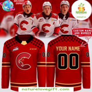 Prince George Cougars CCM Red Hockey Jersey 2025 WHL