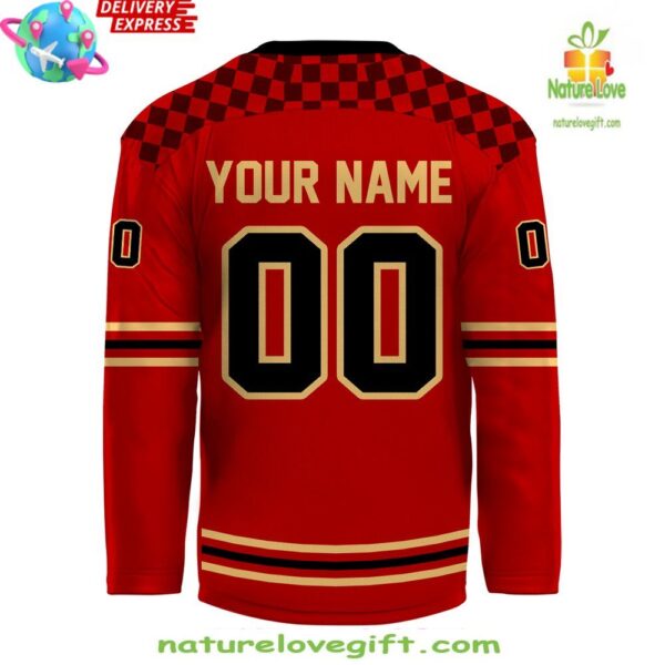 Prince George Cougars CCM Red Hockey Jersey 2025 WHL