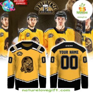 Providence Bruins Chewbacca Night 2025 Hockey Jersey