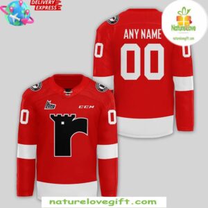 Quebec Remparts 2024 Red Hockey Jersey