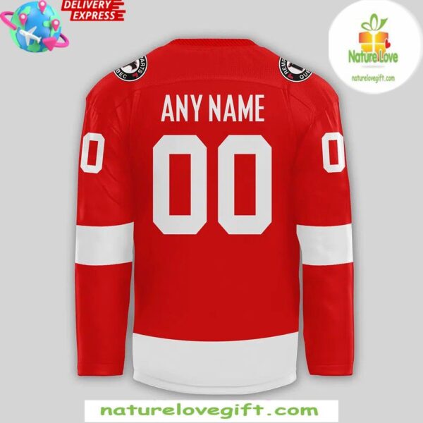 Quebec Remparts 2025 Red Hockey Jersey Men’s Fan Apparel