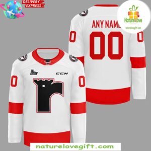 Quebec Remparts 2024 White Hockey Jersey