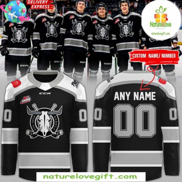 Red Deer Rebels 2025-25 Hockey Jersey New Uniform