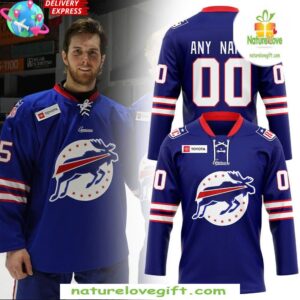 Rochester Americans 2025 Bills Day Hockey Jersey