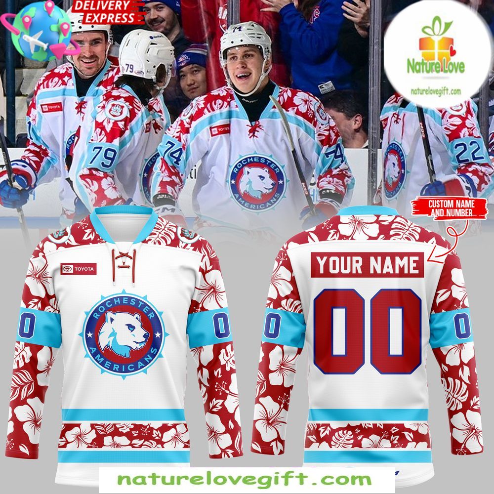 Rochester Americans Noel Night Jersey 2025 Hockey Rochester Americans Noel Night Jersey 2025 Hockey