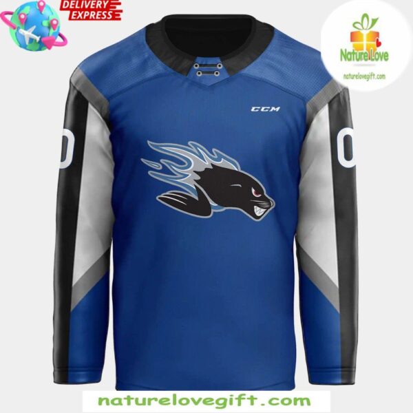 Saint John Sea Dogs 2025 Blue Hockey Jersey Men’s