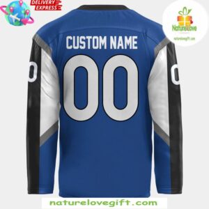 Saint John Sea Dogs 2024 Blue Hockey Jersey
