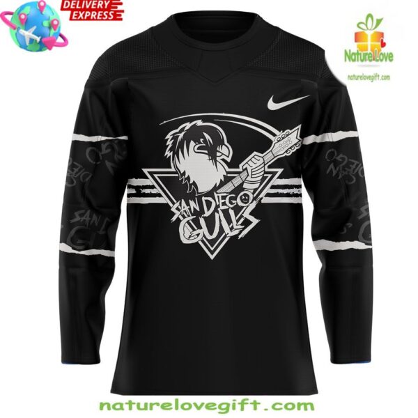 San Diego Gulls 2025 Emo Night Hockey Jersey