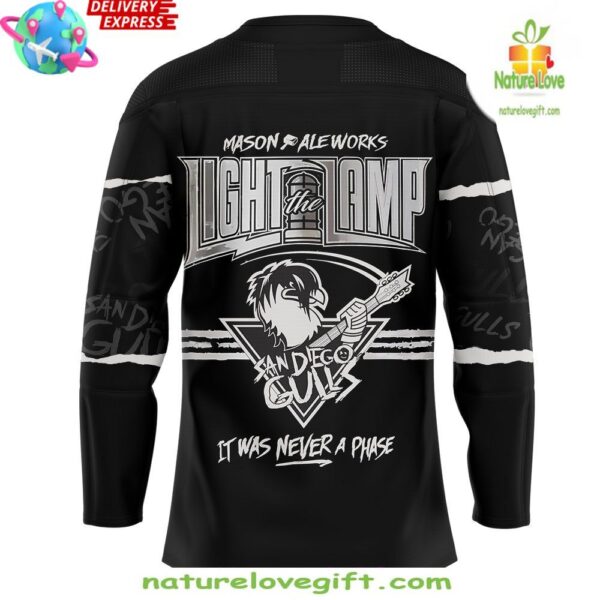 San Diego Gulls 2025 Emo Night Hockey Jersey
