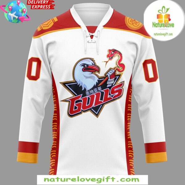 San Diego Gulls 2025 Lunar New Year Hockey Jersey