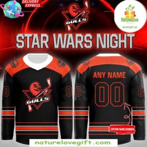 San Diego Gulls Star Wars Hockey Jersey Special Night