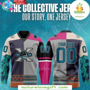San Jose Barracuda 10th Anniversary Hockey Jersey Our Story