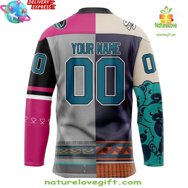 San Jose Barracuda 10th Anniversary Hockey Jersey Our Story