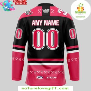 San Jose Barracuda Pink in the Rink Hockey Jersey Special Edition 2 San Jose Barracuda Pink in the Rink Special Edition Hockey Jersey