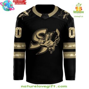 San Jose Sharks Military Appreciation 2024 Hockey Jersey