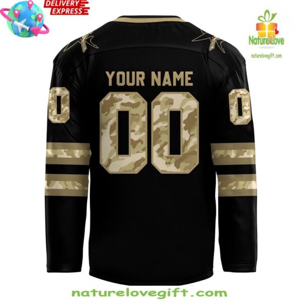 San Jose Sharks 2025 Military Appreciation Hockey Jersey