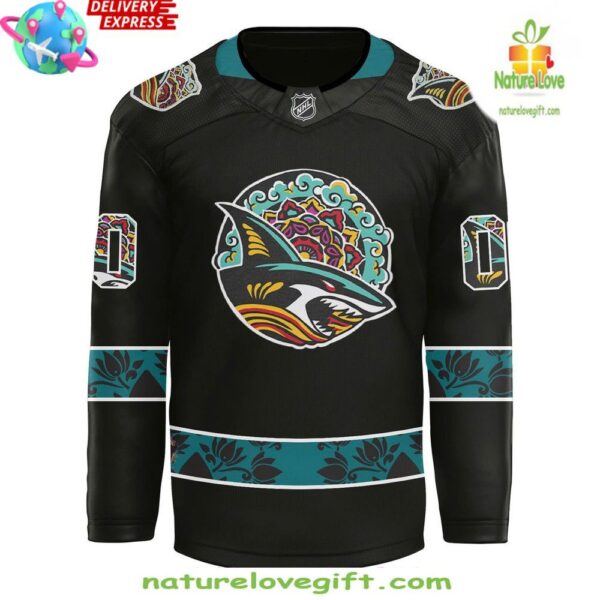 San Jose Sharks 2025 South Asian Heritage Hockey Jersey