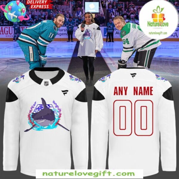 San Jose Sharks Black History Month Hockey Jersey