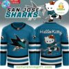 San Jose Sharks Hello Kitty Hockey Jersey Special Edition