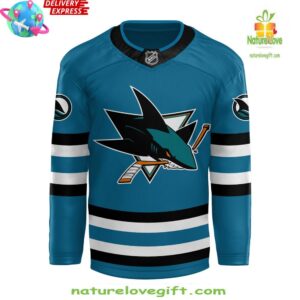 San Jose Sharks X Hello Kitty Special Hockey Jersey