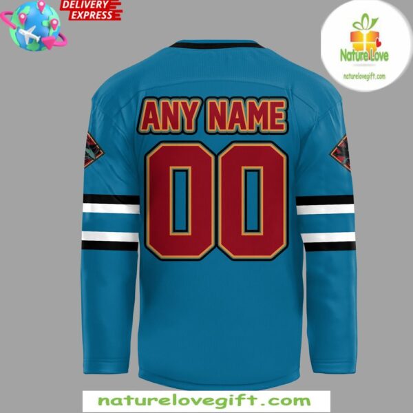 San Jose Sharks Heritage Night Custom Hockey Jersey