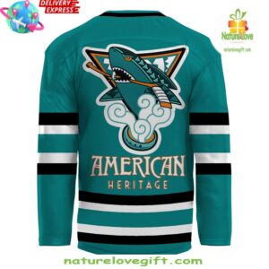 San Jose Sharks American Heritage Limited Hockey Jersey