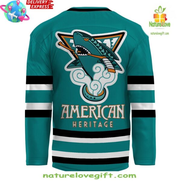 San Jose Sharks Hockey Jersey American Heritage Limited Edition
