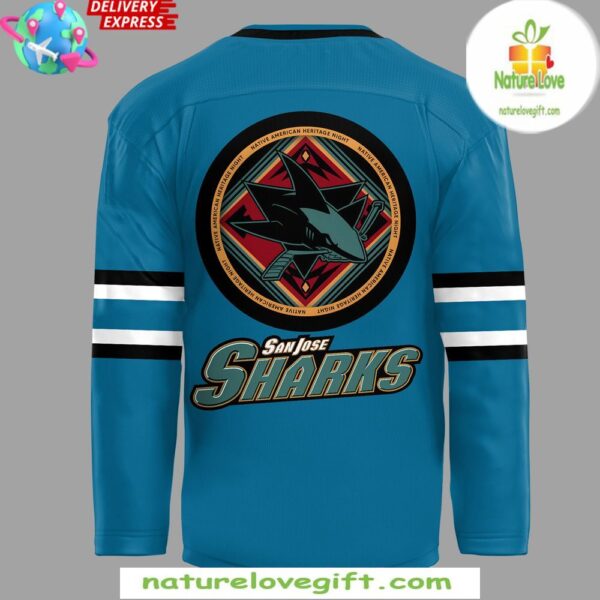San Jose Sharks Native Heritage Night Hockey Jersey