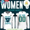 San Jose Sharks Womens History Month 2025 Hockey Jersey
