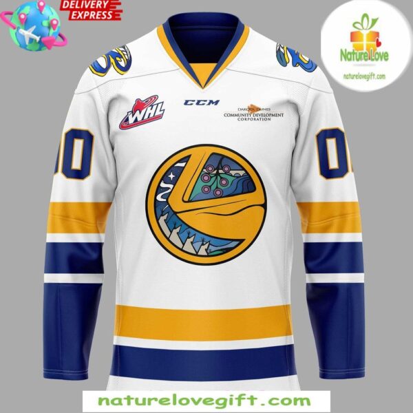 Saskatoon Blades Hockey Jersey Inchipakwetrust Special Edition