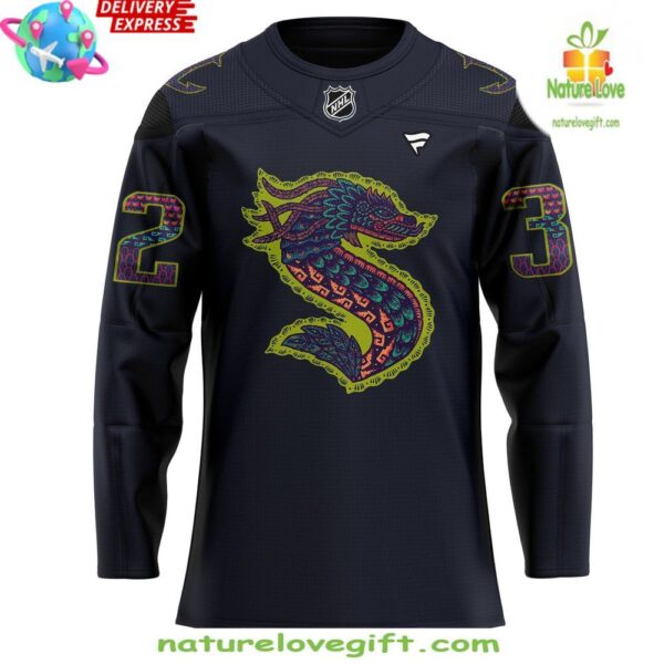 Seattle Kraken 2025 Hispanic Heritage Jersey Hockey