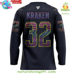Seattle Kraken Hispanic Heritage Night 2024 Hockey Jersey