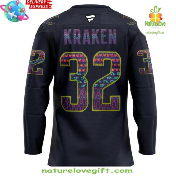 Seattle Kraken 2025 Hispanic Heritage Jersey Hockey