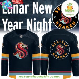 Seattle Kraken 2025 Lunar New Year Hockey Jersey