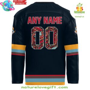Seattle Kraken Lunar New Year Night 2025 Custom Hockey Jersey