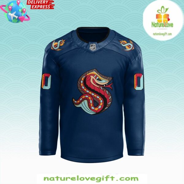 Seattle Kraken 2025 Lunar New Year NHL Hockey Jersey