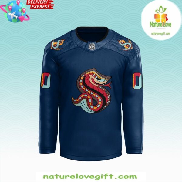 Seattle Kraken 2025 Lunar New Year NHL Jersey Hockey