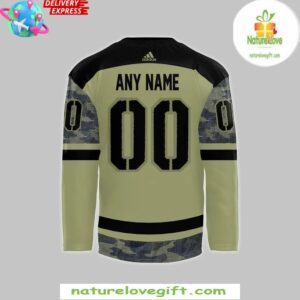 Seattle Kraken Adidas Camo Military Appreciation 2025 Hockey Jersey InspirDG 3
