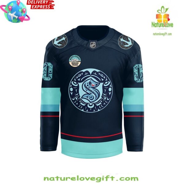 Seattle Kraken 2025 Native Heritage Hockey Jersey