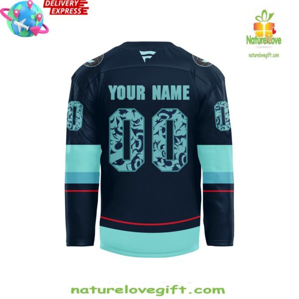 Seattle Kraken 2025 Native Heritage Hockey Jersey