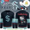 Seattle Kraken Hello Kitty Hockey Jersey Special Edition