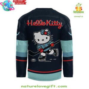 Seattle Kraken x Hello Kitty Special Hockey Jersey